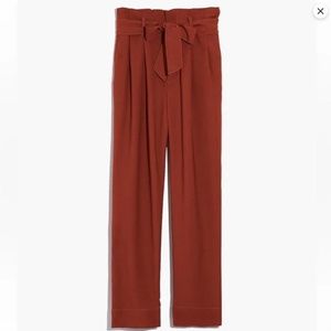 Madewell Drapey Paperbag Pants